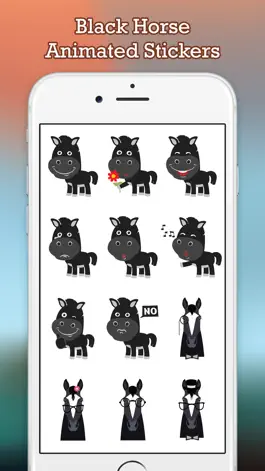 Game screenshot Black Horse Cowboy Stickers hack