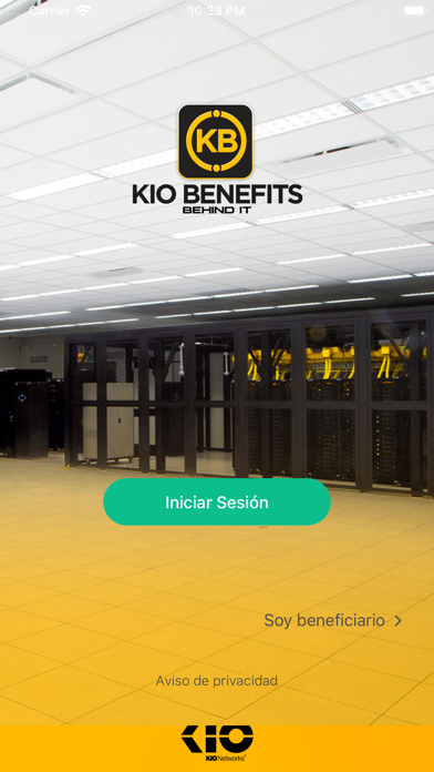 KIO Benefits Screenshot