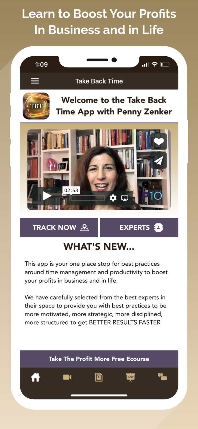 Take Back Time Best Practices