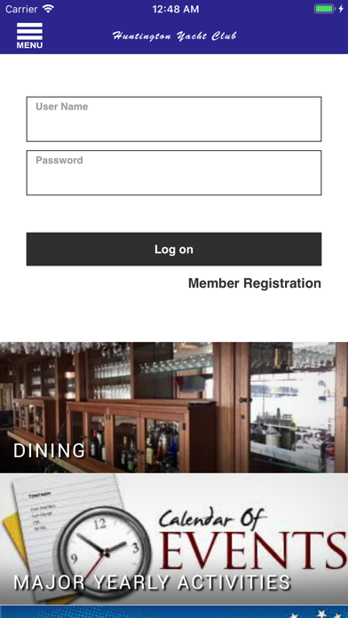 Screenshot #1 pour Huntington Yacht Club