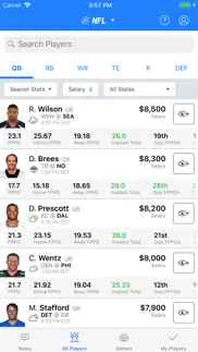 fanduel scout iphone screenshot 3