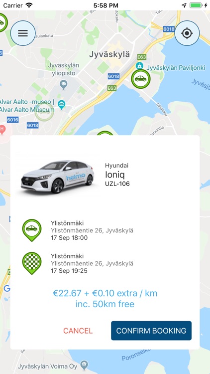 Heimo Carsharing screenshot-3