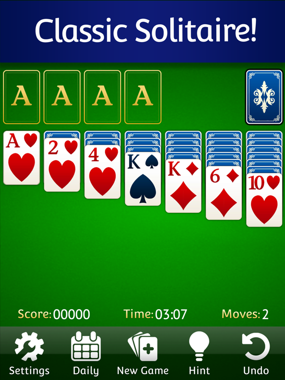 iPad Image of Solitaire ⁂