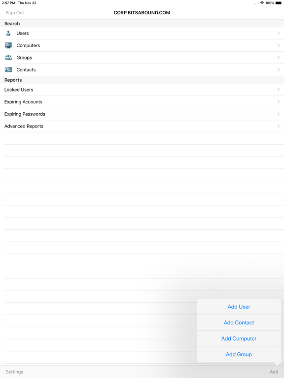 Screenshot #6 pour Active Directory Assist Pro