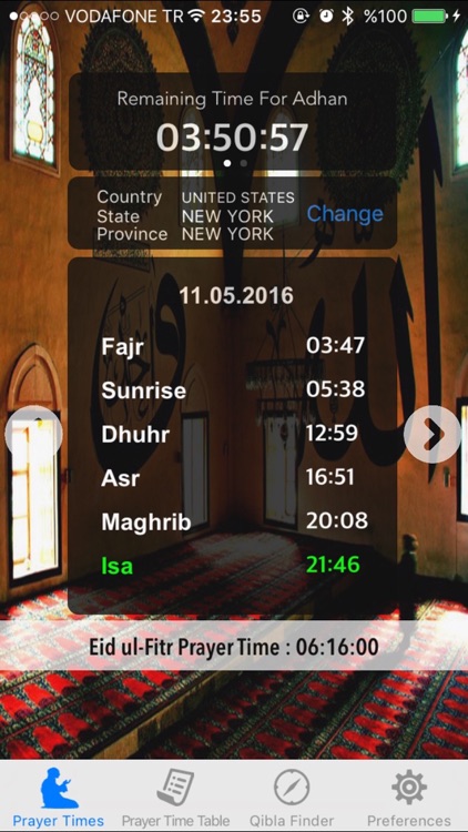 Salat Azan Muslim Prayer Times