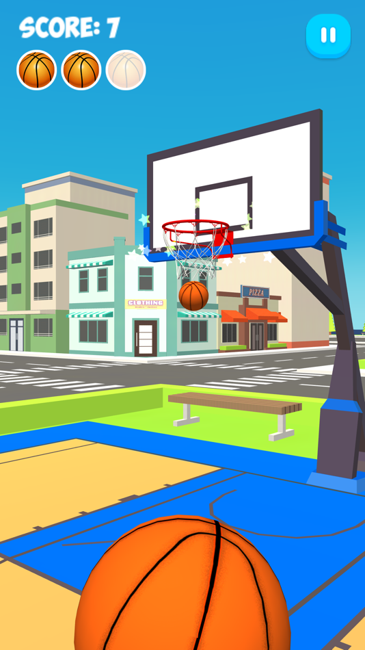 #3. Basketball Challenge 3D (iOS) Podle: ArgeWorld