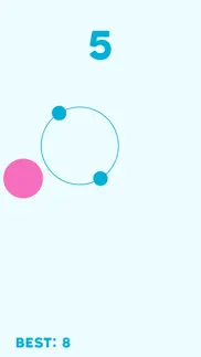 dual two dots circle game iphone screenshot 1