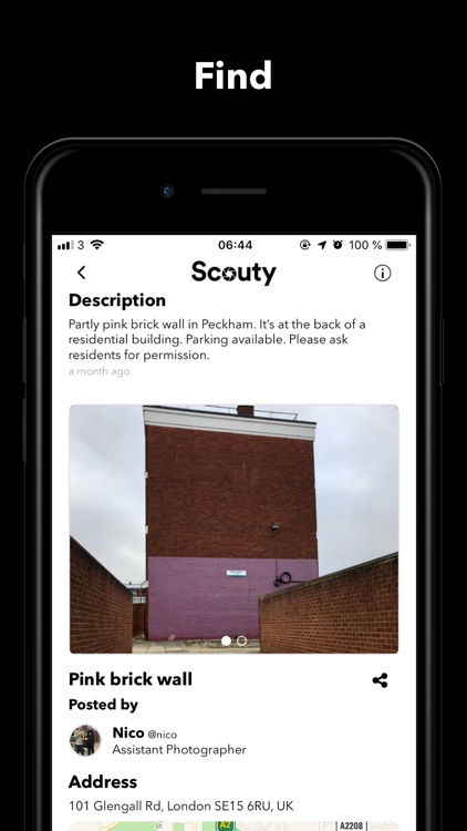 Scouty - location scouting app