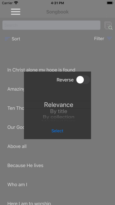 Songbook - Christian Screenshot