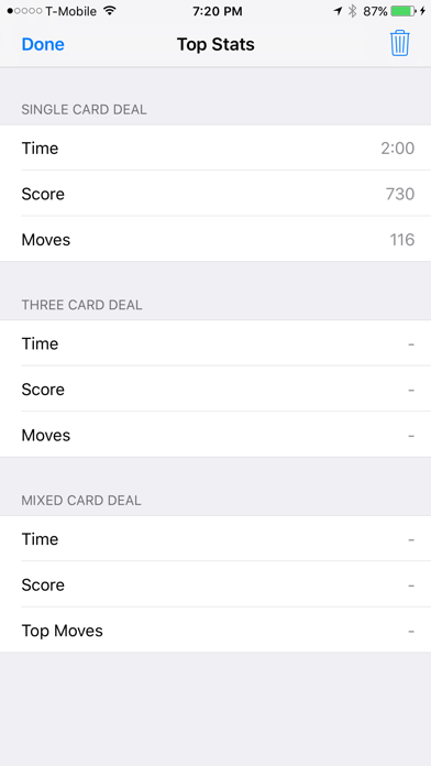 Solitary Solitaire Screenshot