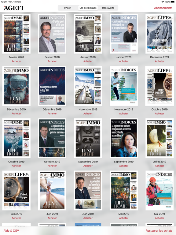 Screenshot #5 pour L'Agefi - Genève