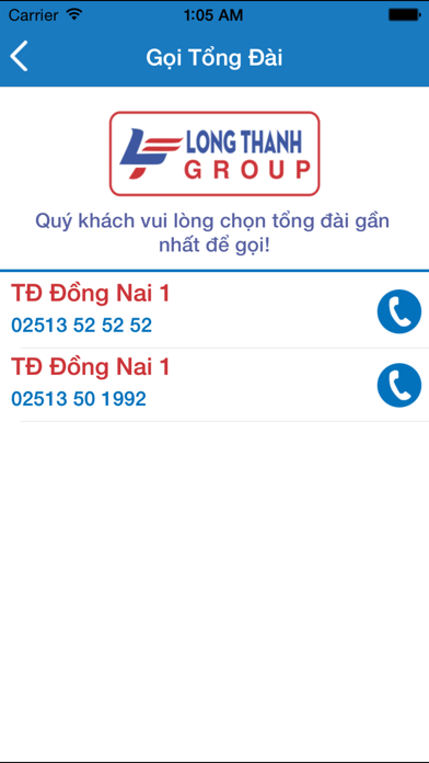 Taxi Long Thành Screenshot