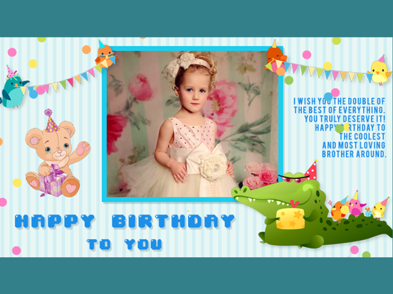 Screenshot #6 pour Birthday Photos Frames