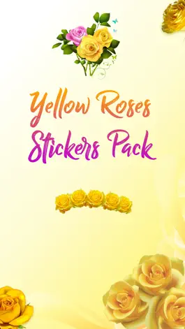 Game screenshot Yellow Rose Stickers mod apk