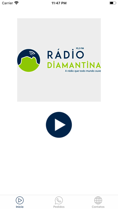 Screenshot #1 pour Rádio Diamantina FM