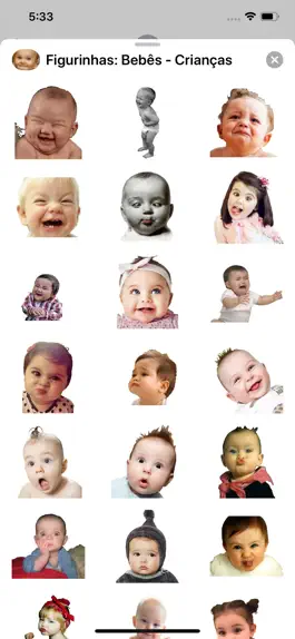 Game screenshot Stickers:  Babies  Children mod apk