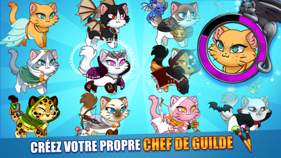 Screenshot #2 pour Castle Cats - Idle Hero RPG