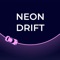 Welcome to one of the most addicting casual games, easy to play hard to master, tap left or right to drive the little pink neon car and drift in circles to add more fuel and try to drive longer distance