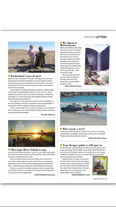Go! Magazine Screenshot