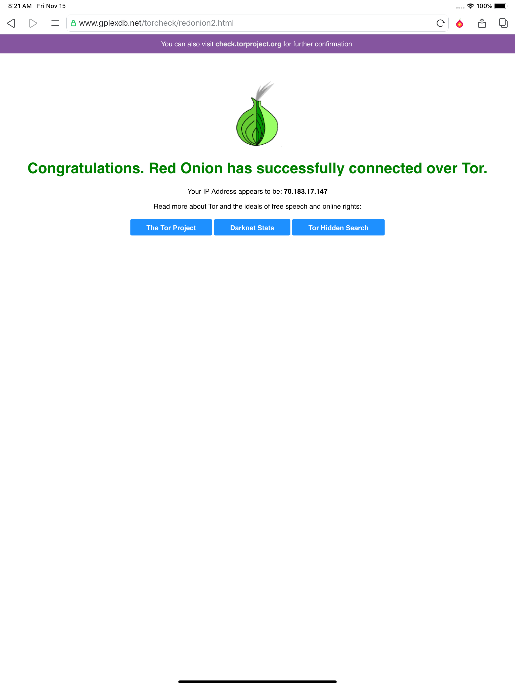 Red Onion II: Tor-powered Web