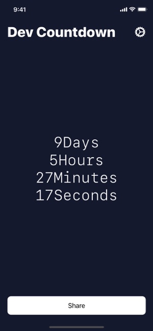 Developer Countdown