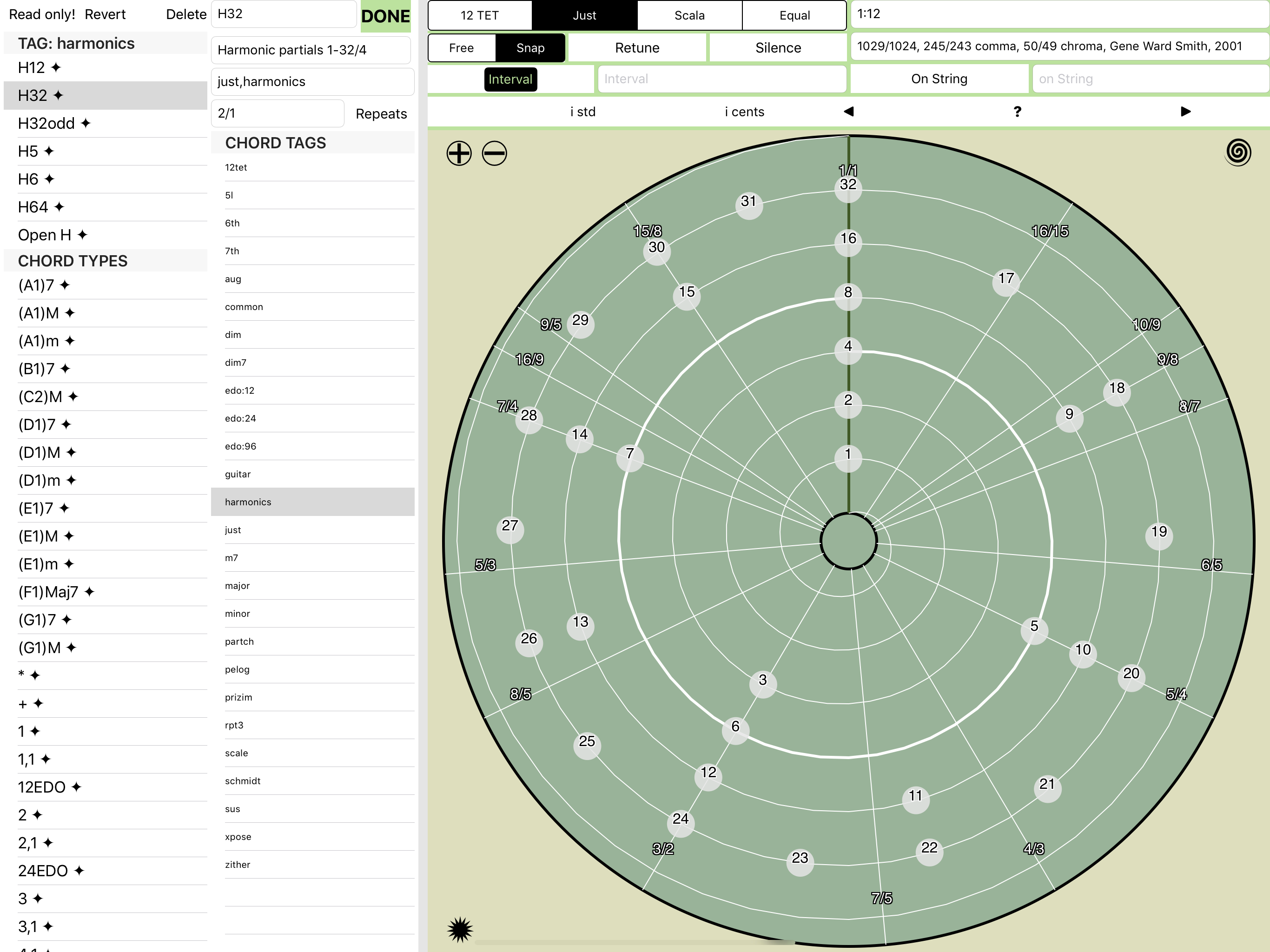 PolyHarp screenshot 3