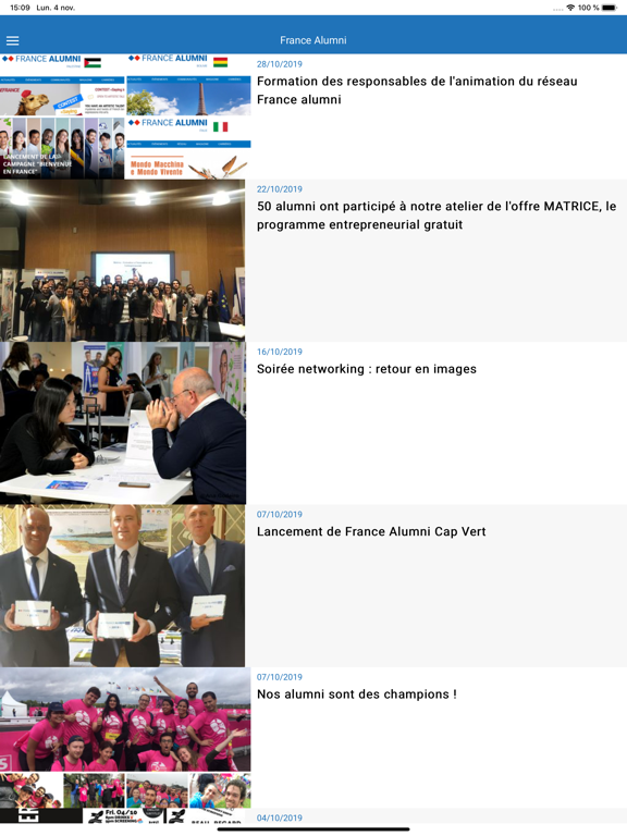 Screenshot #6 pour France Alumni