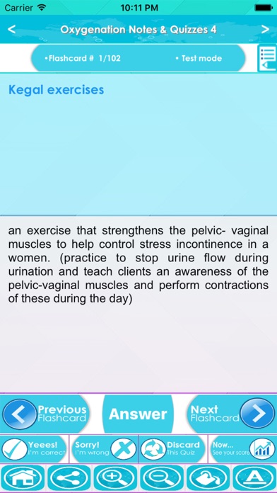 How to cancel & delete Oxygenation Exam Review : Q&A from iphone & ipad 1