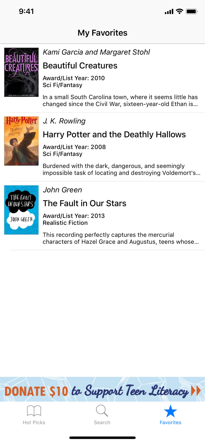 YALSA’s Teen Book Finder