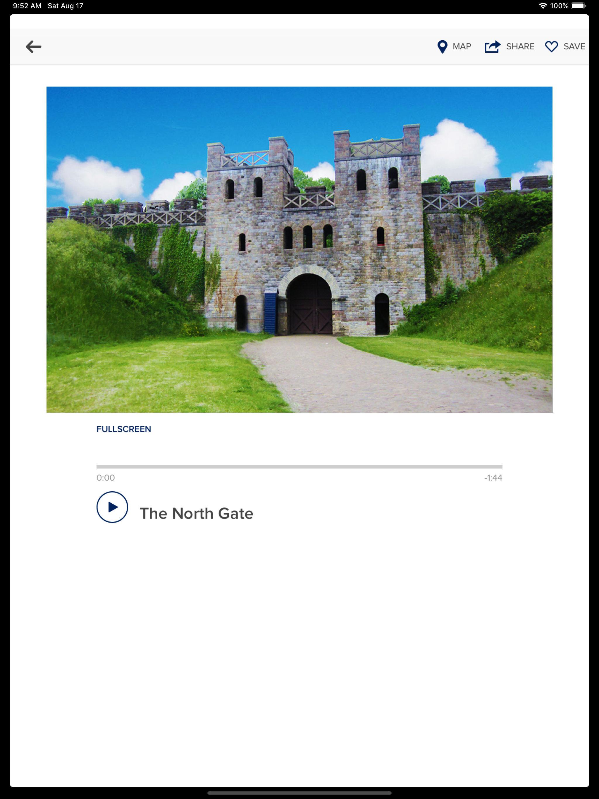 Cardiff Castle BSL