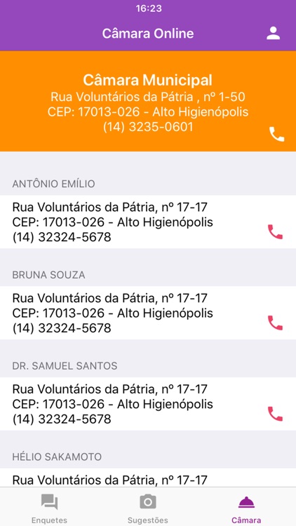 Câmara Online screenshot-3