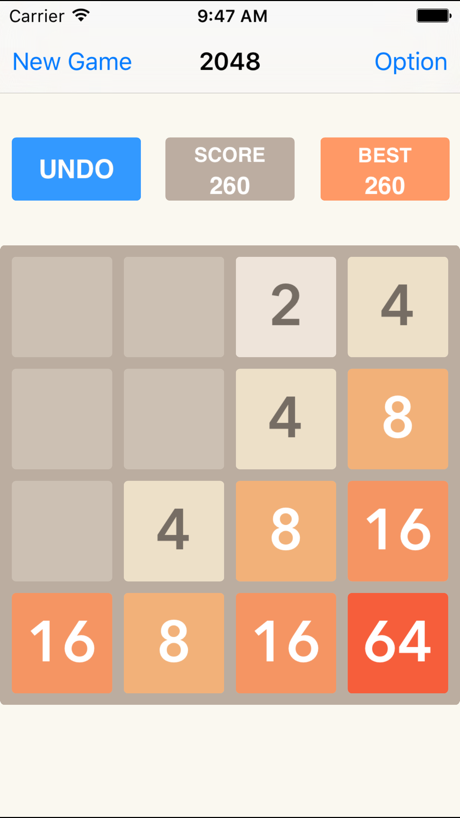 2048 Pro with UNDO 的 App Store 截图 1