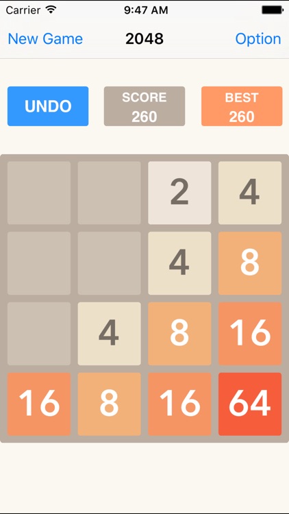 2048 Pro with UNDO