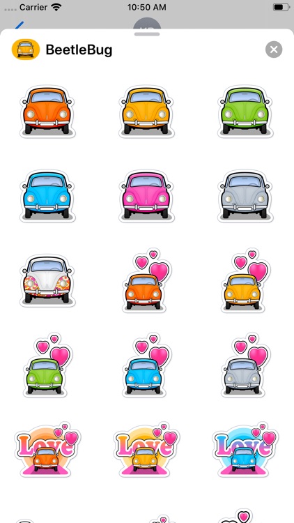 BeetleBug Stickers