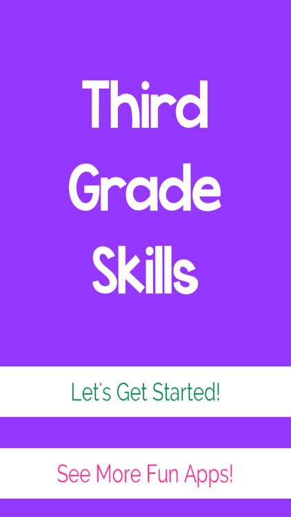 Third Grade Skills Flash Cards