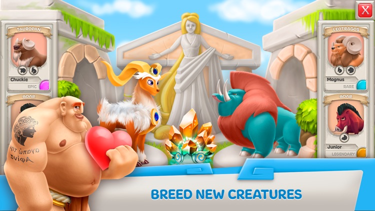 Legends of Olympus: Play, Farm