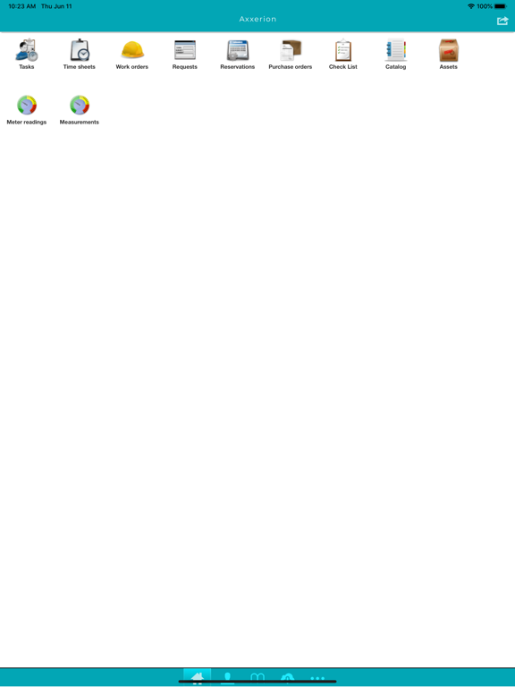 Axxerion Mobile © iPad screenshot 4 - Business app