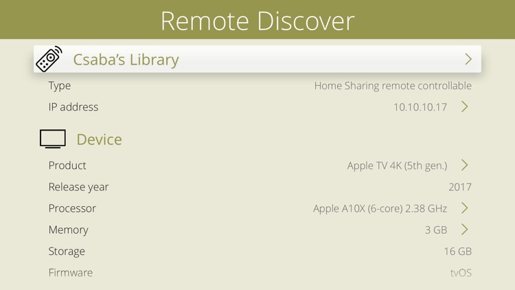 Remote Discover
