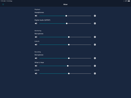 Sound Blaster Command iPad screenshot 6 - Lifestyle app