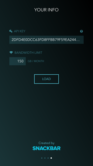 Bandwidth Monitor for TekSavvy screenshot