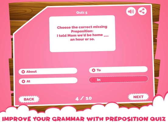 Learn English Grammar Games iPad screenshot 5 - Education app