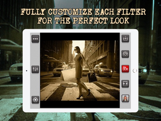 Vintage Camera & VHS Cam + 8mm iPad screenshot 4 - Photo & Video app