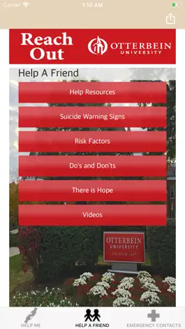 Game screenshot Otterbein Cardinals Reach Out mod apk