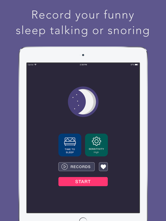 Screenshot #4 pour Sleeptalk Sleep talk recorder