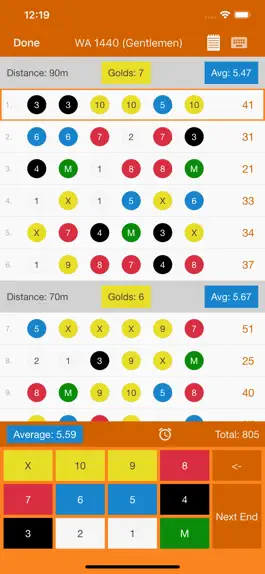 Game screenshot Archery Scoresheets mod apk