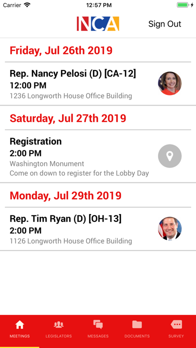 How to cancel & delete NCA Lobby Day from iphone & ipad 2