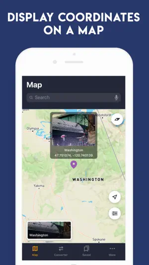 GPS Coordinates Converter App screenshot 1