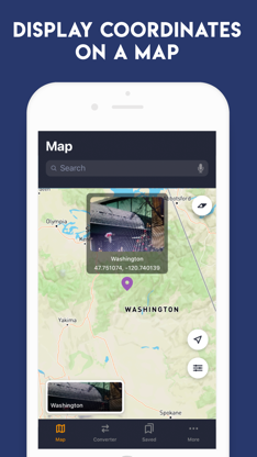 GPS Coordinates Converter App screenshot 1