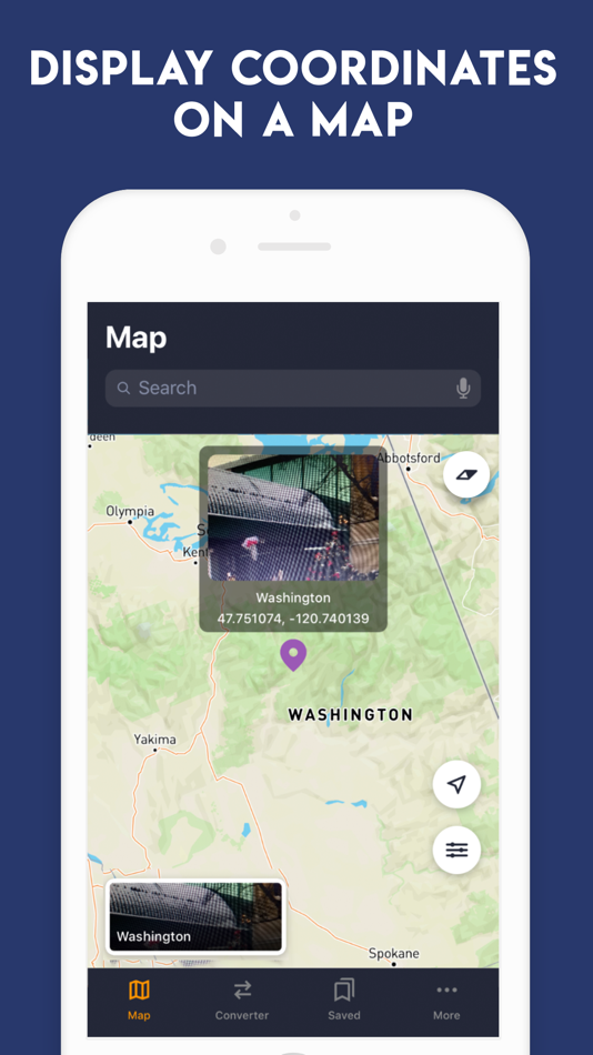 #1. GPS Coordinates Converter App (iOS) 由: Veena Makhija