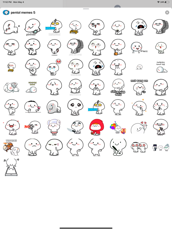 Screenshot #6 pour Pentol Memes Pack part 5